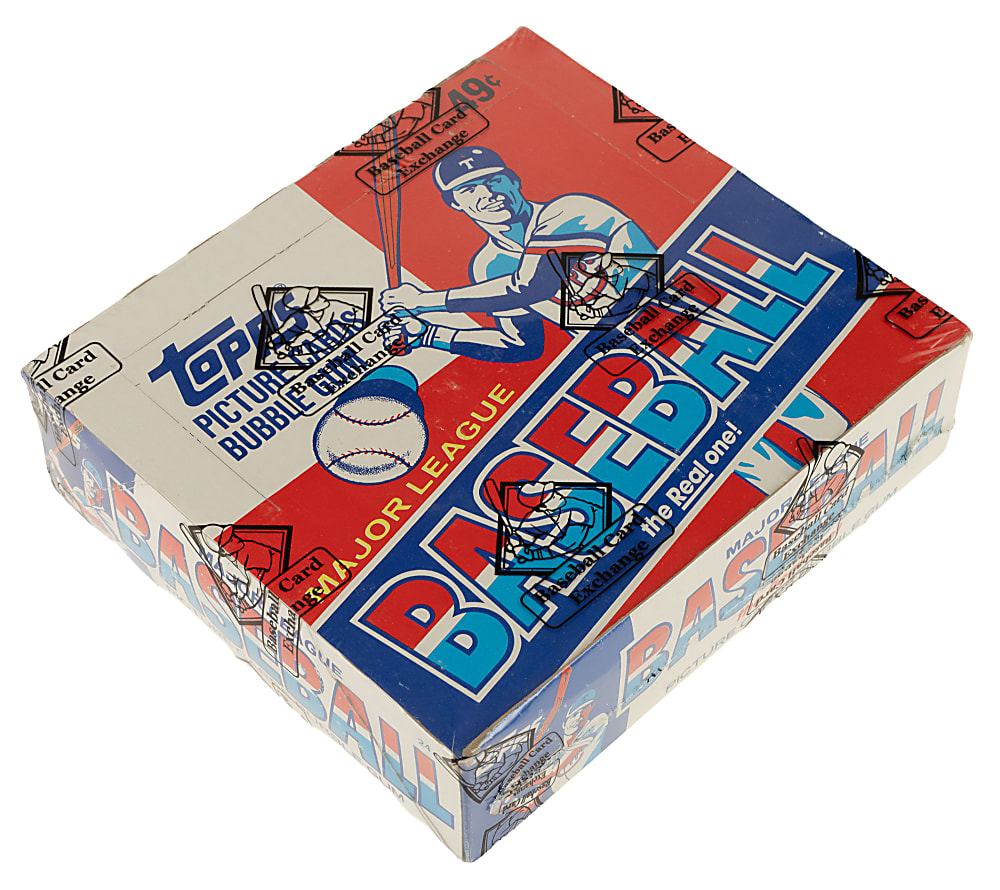 1981 Topps Unopened Cello Box (24 Packs) - BBCE