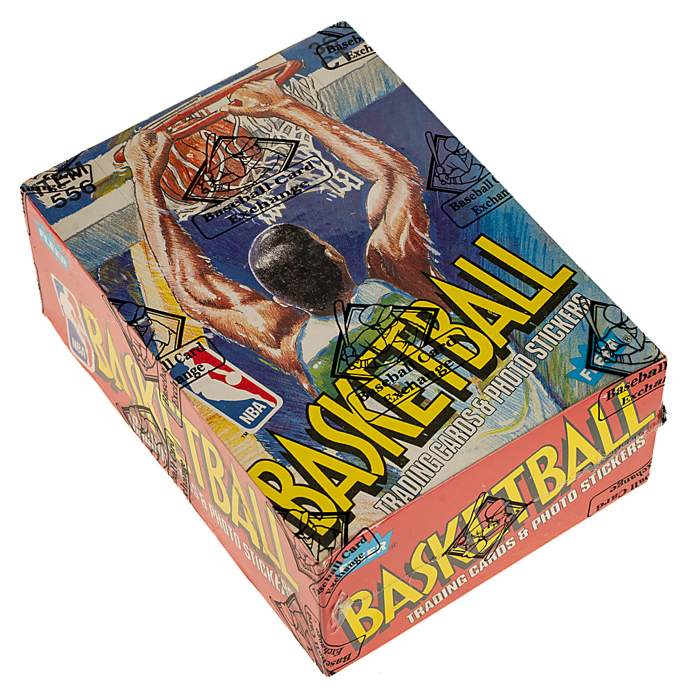 1989-1990 Fleer Basketball Unopened Wax Box (36 Packs) - BBCE - From a Sealed Case (FASC)