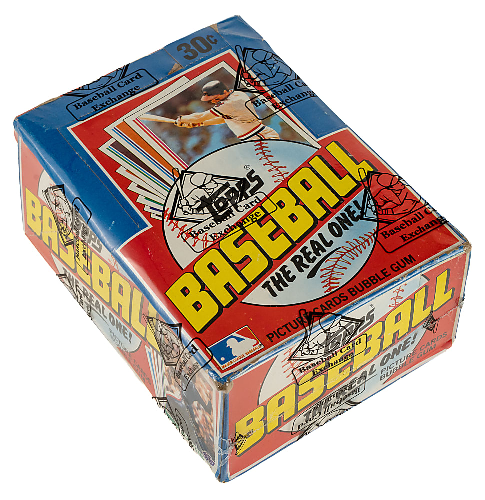 1982 Topps Unopened Wax Box (36 Packs) - BBCE