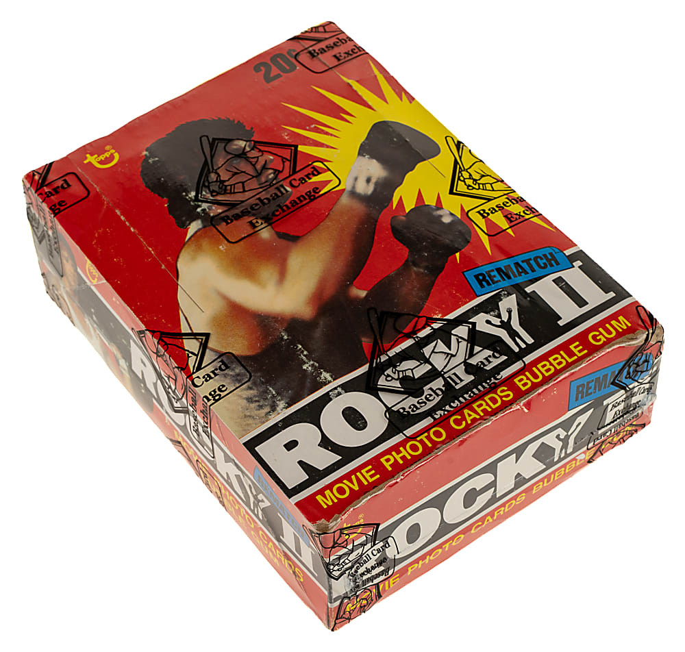 1979 Topps Rocky II Boxing Unopened Wax Box (36 Packs) - BBCE