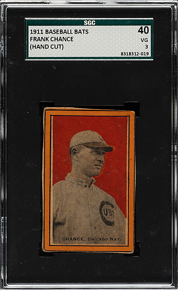1911 "Baseball Bats" Frank Chance SGC VG 40