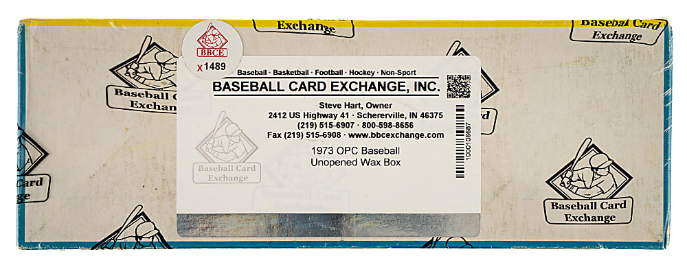 1973 O-Pee-Chee Unopened Wax Box (36 Packs) - BBCE - Mike Schmidt Rookie Year