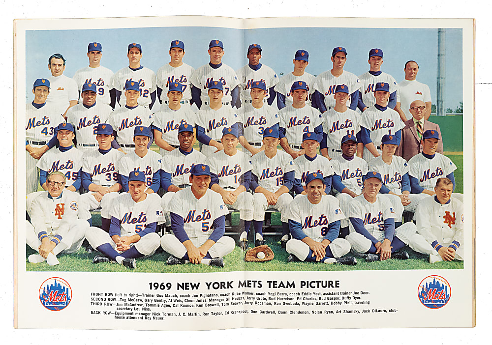 1969 New York Mets (vs. Baltimore Orioles) World Series Program
