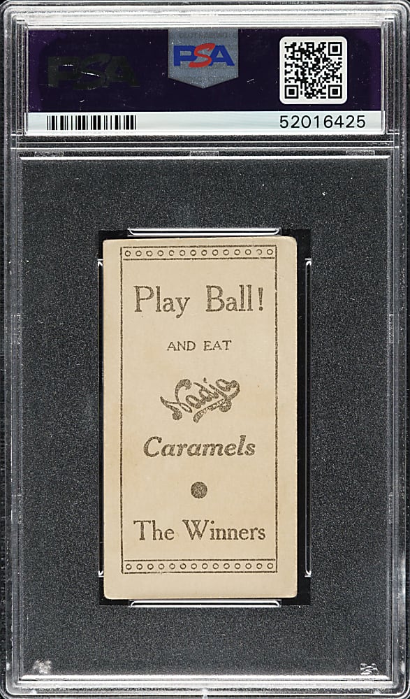1909 E92 Nadja Caramels Jack Knight PSA VG 3