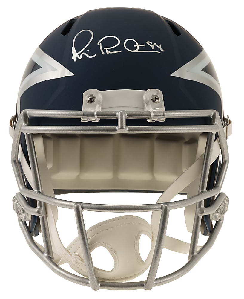 Michael Irvin Signed Dallas Cowboys Full-Size AMP Speed Helmet - Beckett