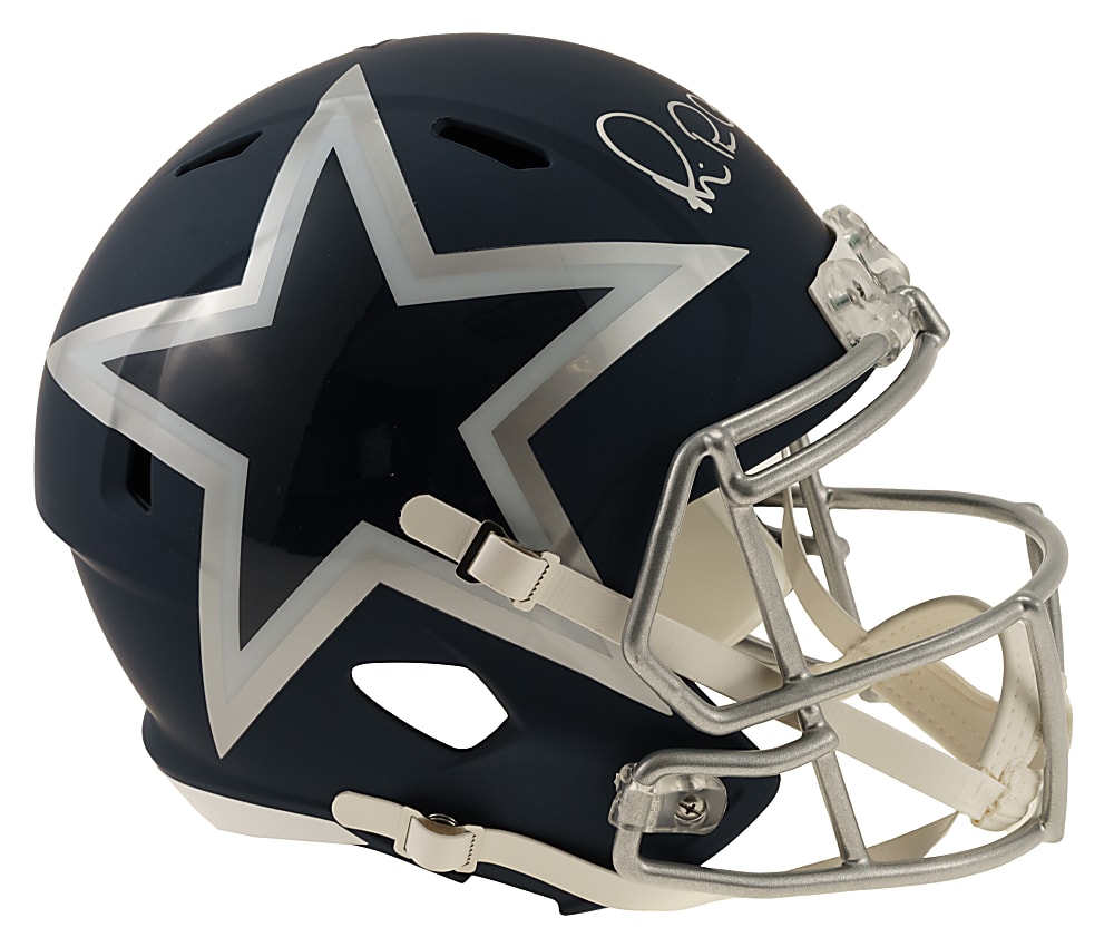 Michael Irvin Signed Dallas Cowboys Full-Size AMP Speed Helmet - Beckett