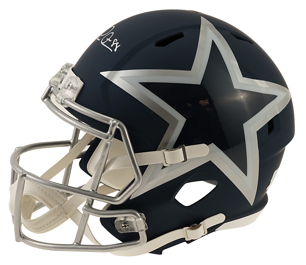 Michael Irvin Signed Dallas Cowboys Full-Size AMP Speed Helmet - Beckett