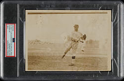 Circa 1912-1915 Walter Johnson Original Photograph PSA/DNA Type I - From the Walter Johnson Estate