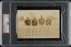 Circa 1935 New York Cubans Original Photograph with Martin Dihigo and Alejandro Oms PSA/DNA Type I