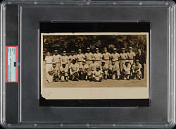 Circa 1944 Habana Lions Vintage Team Photograph with Martin Dihigo PSA/DNA Type III