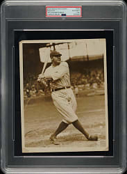 Circa 1927 Babe Ruth Vintage Charles Conlon Photograph PSA/DNA Type II - Image Used For 1926-1929 Exhibit-Style Postcard-Back Card