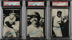 High-Grade 1974 Topps Deckle Edge Near-Complete Set (69/72)