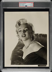 Circa 1952 Marilyn Monroe Original 20th Century Fox Frank Powolny Photograph PSA/DNA Type I