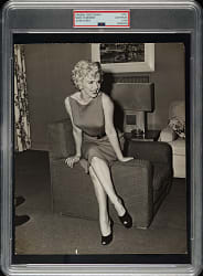 Circa 1954 Marilyn Monroe Original John Florea Photograph PSA/DNA Type I