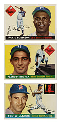 1955 Topps Near-Complete Set (198/206) Including 44 PSA-Graded Cards
