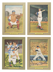 1985-1997 Perez-Steele Great Moments Postcards Set (69 Signed Cards) Including Mickey Mantle and Ted Williams