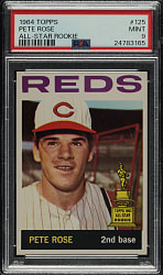 1964 Topps #125 Pete Rose PSA MINT 9 - Highest Graded!