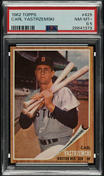 1962 Topps #425 Carl Yastrzemski PSA NM-MT+ 8.5