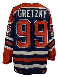Wayne Gretzky Signed Limited-Edition Edmonton Oilers Jersey - Upper Deck and JSA
