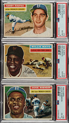 1956 Topps Near-Complete Set (339/340)