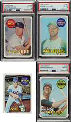 1969 Topps Complete Set (664) Plus Deckle Edge Complete Master Set (35)