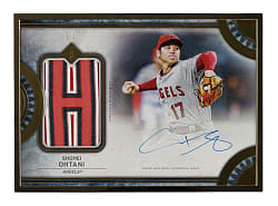 2022 Topps Transcendent Collection Autographed Oversized Letter Relic #ALB-SO5 Shohei Ohtani #1/1