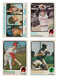 High-Grade 1973 Topps Complete Set (660) Plus Team Checklists Complete Set (24)