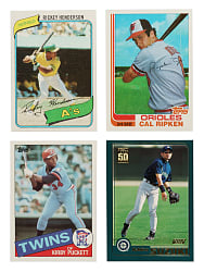 High-Grade 1980 to 2001 Topps and Topps Traded Complete Set Collection (37 Sets, 17,283 Cards)