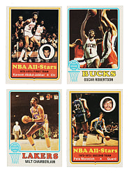 High-Grade 1973-1974 Topps Basketball Complete Set (264)