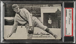 1921 Exhibits Walter Johnson PSA VG 3