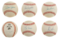 Hall of Famers and Stars Single-Signed Baseball Collection (80) Including Seaver, Ashburn, and Rose