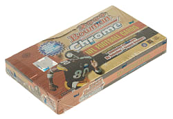 2000 Bowman Chrome Football Factory-Sealed Unopened Hobby Box (24 Packs) - Tom Brady Rookie Year