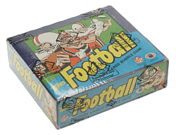 1984 Topps Football Unopened Cello Box (24 Packs) - BBCE