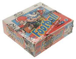 1986 Topps Football Unopened Cello Box (24 Packs) - BBCE