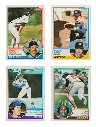 1983 Topps Complete Set Collection (5 Sets, 3,960 Cards)