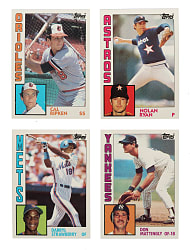 1984 Topps Complete Set Collection (5 Sets, 3,960 Cards)
