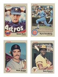 1983 Fleer Complete Set Collection (5 Sets, 3,300 Cards)
