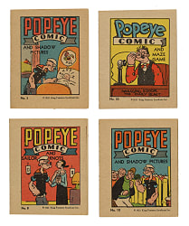 1933 R113 Orbit Gum Co. "Popeye Comics" Complete Set (30)