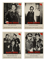 1965 Fleer "Hogan's Heroes" Complete Set (66) Plus Wrapper