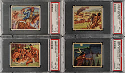 1950 Bowman "Wild West" Complete Set (180)