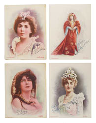 1900 T1 Turkish Trophies "Actresses" Complete Set (25)