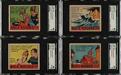 1936 R28 Anonymous "Cartoon Adventures" Near-Complete Set (40/48)