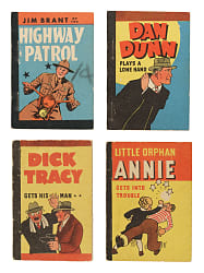 1938 to 1940 Whitman Penny Books Complete and Near-Complete Set Collection (3 sets, 52 books)