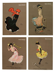 1902-1903 T7-2 Turkish Trophies "Girls" Complete Set (12)