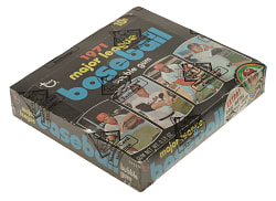 Extremely Rare 1971 Topps Third Series Unopened Wax Box (24 Packs) - BBCE