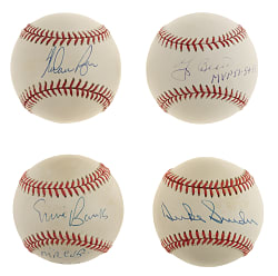 Hall of Famers and Stars Single-Signed Baseball Collection (14) Including Berra, Snider, and Banks