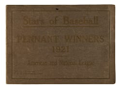 1921 Koester Bread Complete Set (52) Including Babe Ruth In Original Album - Newly Discovered!