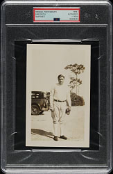 Circa 1930s Babe Ruth Original Snapshot Photograph PSA/DNA Type I