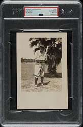 Circa 1927-1930 Babe Ruth Original Snapshot Photograph PSA/DNA Type I