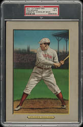 1911 T3 Turkey Red #36 Tris Speaker PSA VG 3